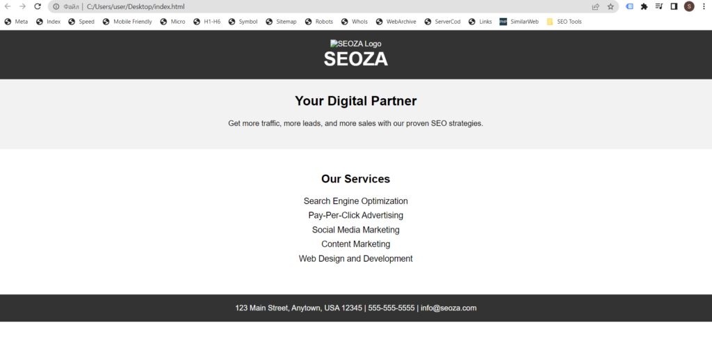 Building a website with chart gpt first step