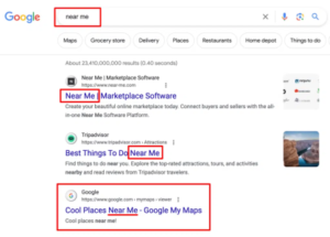 Wie man „In der Nähe“-Suchanfragen für Local SEO nutzt