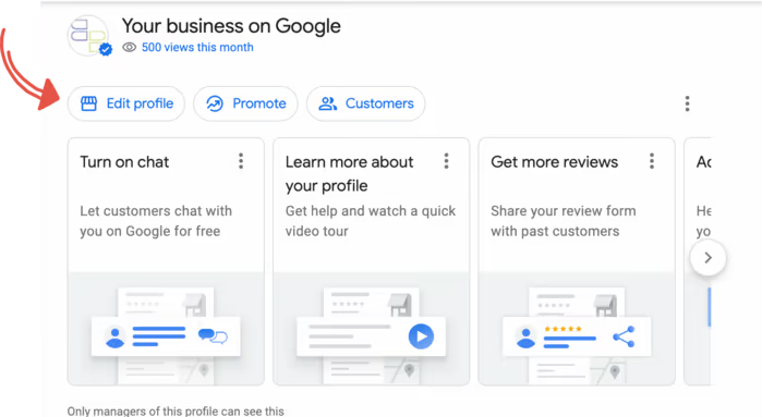 How to change a business address on Google