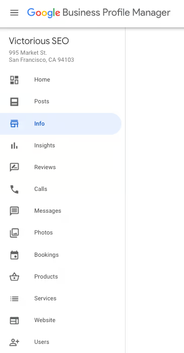 Sign in to your Google Business Account